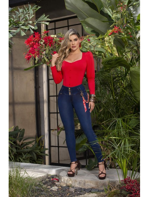 High Rise Colombian Jean - Svn 700-1474