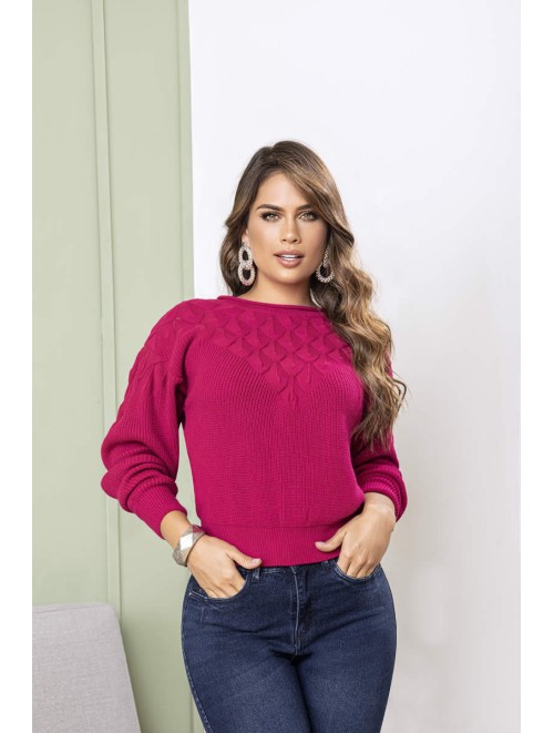 Pink Sweater Colombian Design - Blm B-466