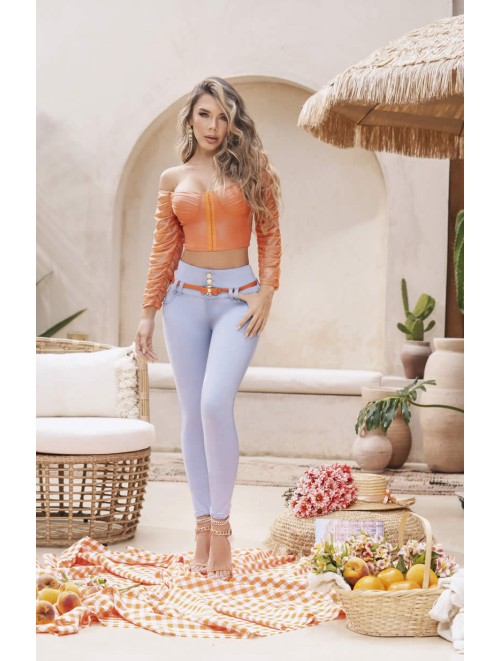 Colombian Jean Shapes Buttocks | K1309-A