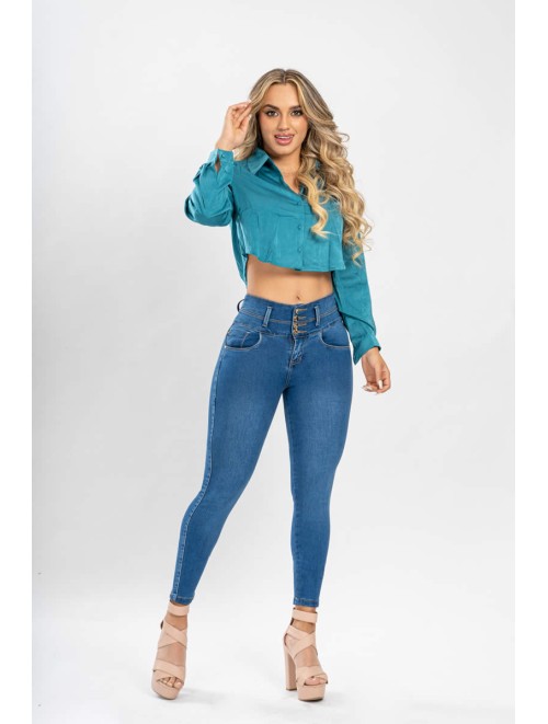 Cute Butt Lift Jean With Boot Detail | charlotte