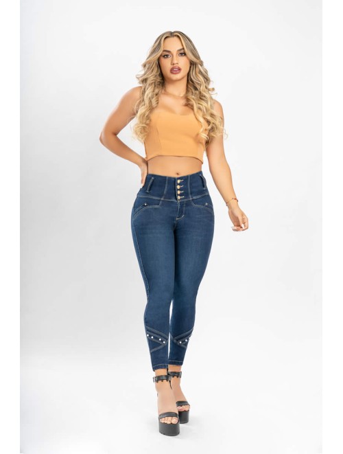 Moda Jeans- Plus Size Colombian Design Butt Lifter Womens Jeans Pantalones  Colombianos Levantacola