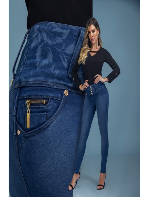 Beautiful Colombian Jean With Laser Detail | 700-1503