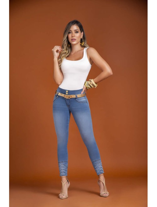 Colombian Last Jeans With Push Up Effect | 700-1427