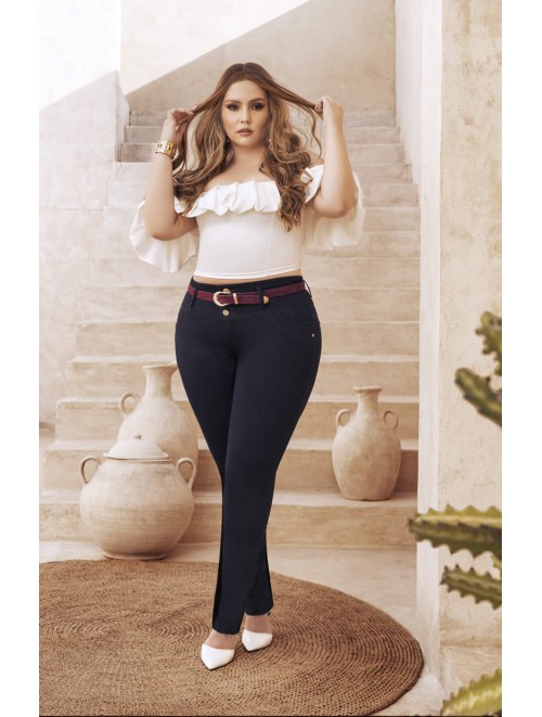 Plus Colombian Jeans High Fashion and Elegance | Mabel