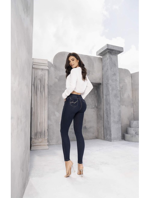 Luxury, High-Rise and Glamor Colombian Jeans | 1654