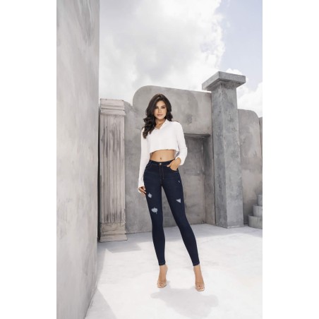 Luxury, High-Rise and Glamor Colombian Jeans | 1654