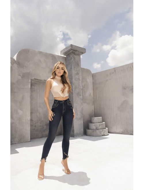 High-Rise Jeans Comfort and Style | 1657