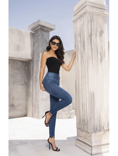 High-Rise Colombian Designer Jeans For A Unique Look | 1669