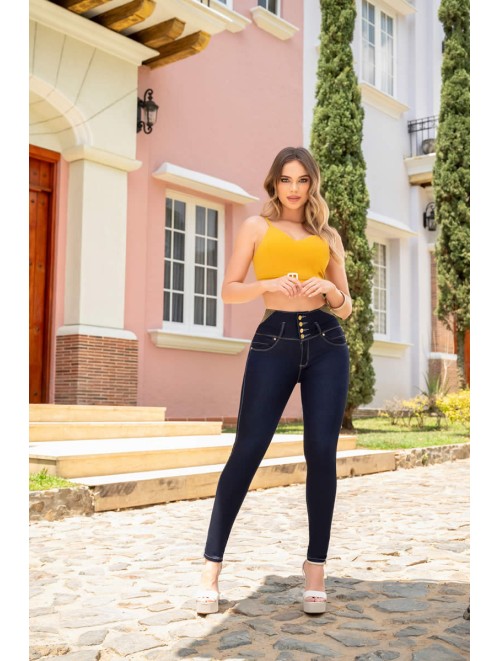 Colombian Design Jeans With High Waist | W263
