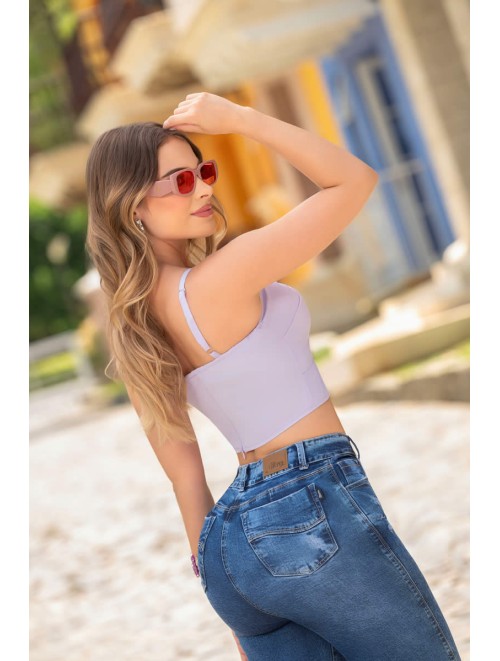 Colombian Women's Jeans with High Waist and Great Style | W266