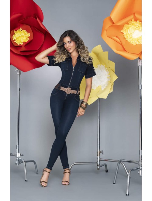 High Quality Colombian Jumpsuit Includes Belt | SVN 700-1564