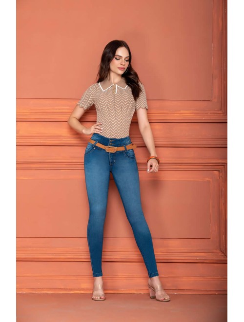 Stylized Silhouette Tummy Control Jean for Women | SVN 700-1583