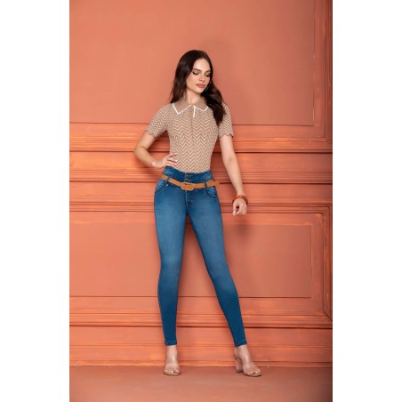 Stylized Silhouette Tummy Control Jean for Women | SVN 700-1583