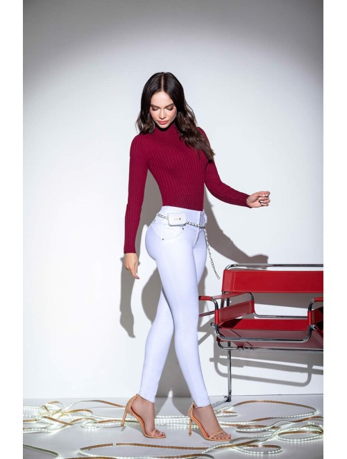 Elegant Skinny Jean for Women Includes Belt | SVN 700-1608