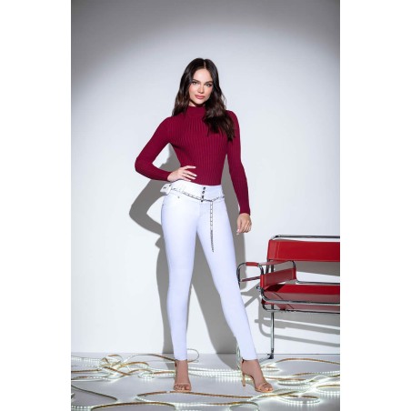 Elegant Skinny Jean for Women Includes Belt | SVN 700-1608