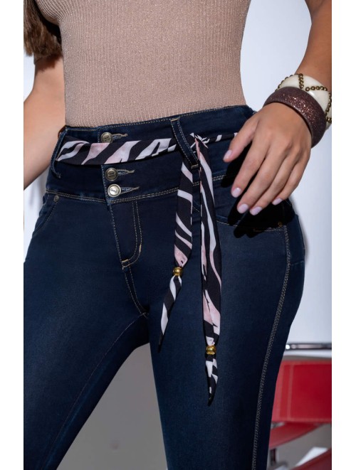 Luxury Colombian Jean Includes Scarf | SVN 700-1604