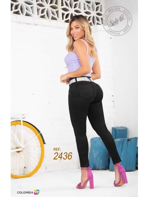 Elegant Colombian Jean for Women | STU-2436 CB