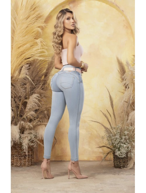 Colombian Jean Excellent Quality Includes Belt | OFR - ALAYNA