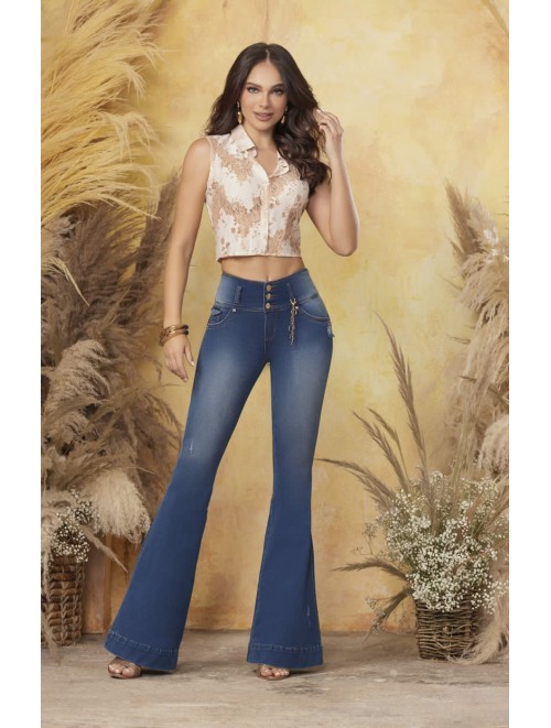 Cute Colombian Jean Includes Keychain | OFR-THERESA