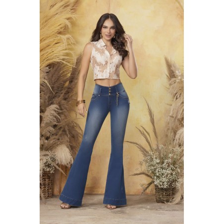 Cute Colombian Jean Includes Keychain | OFR-THERESA