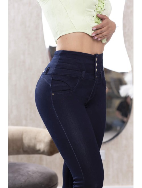 Elegante Jean Para Dama Efecto Control Abdomen | ANG - 856